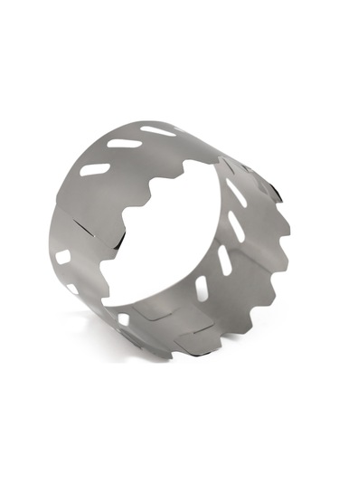 Ximistore9 Tomshoo Taşınabilir Katlanır Rüzgarlık Ve Tencere Standı - Kamp Ve Doğa Yürüyüşü İçin Hafif Titanyum Aksesuar