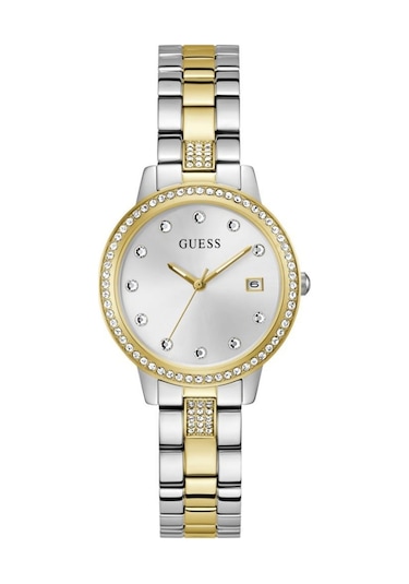 Guess Gugw0725l1 Altın Kaplama Taşlı Kadın Kol Saati