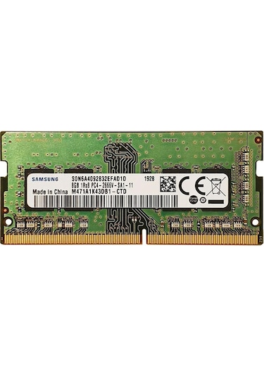 Samsung M471A1K43DB1-CTD 8 GB DDR4 2666 MHz Notebook Ram