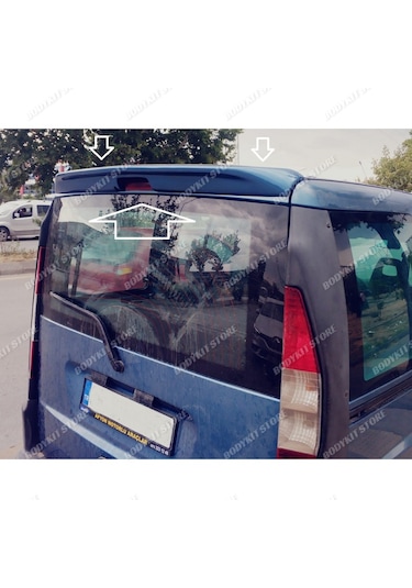 Fiat Doblo D1 - D2 Uyumlu Spoiler Bagaj Üstü Spoyler - Bodykit Store