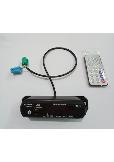 Megan Clio Kango 2 Cd Çalar Teyp için Aux Usb Bluetooth Mp3 Modül 1 M