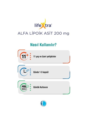 Lifextra Alfa Lipoik Asit 90 Kapsül