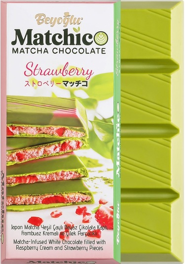 Beyoğlu Matchico Matcha Çikolata 95 Gr X 2 Adet