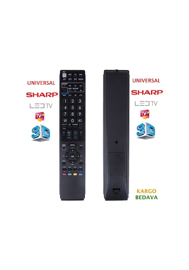 Sharp Rm-L1026+ Universal Lcd Led Plazma Tv Kumandası