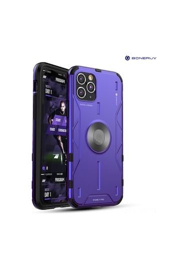 Teltree İphone Uyumlu 11/xr, Huawei Nova6 İçin Şok Emici Kılıf + Araç Tutucu Seti - Kırılmaya Dayanıklı, Kırmızı Renk İphone Uyumlu Xr