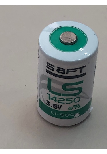 2 Adet Saft Ls 14250 3,6v Lithium Pil