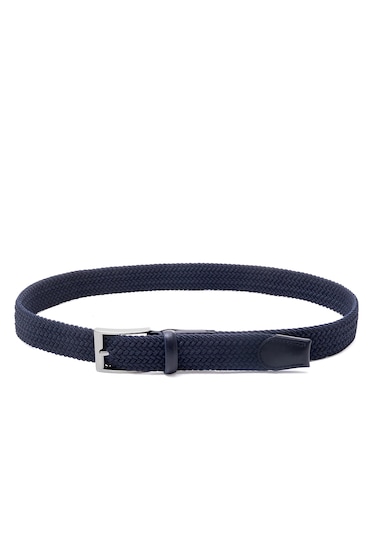 Pierre Cardin Multi Renk Örgü Erkek Kemer En 3,5 Cm Pc-1745 Lacivert