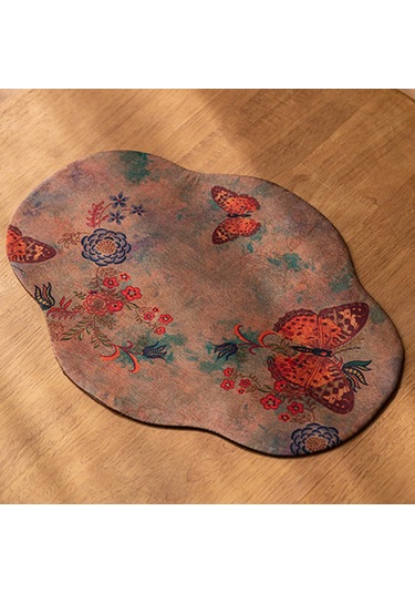 Homyl Çay Töreni Servis Altlığı İstasyonu Için Zarif Masa Kelebek Kelebek