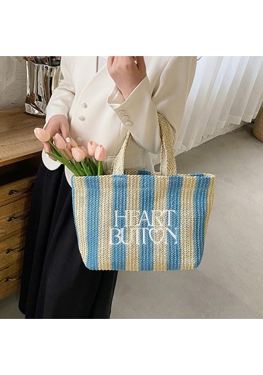 Siyah Yogodlns Yaz Plaj Saman Omuz Askılı Çanta Kadın Bohemian Dokuma Sepet Çanta El Yapımı Seyahat Çantaları Kadınlar Için Siyah