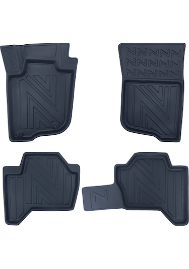 Mitsubishi L200 2005-2018 Premium Seri Araca Özel 3d Havuzlu Oto Paspas