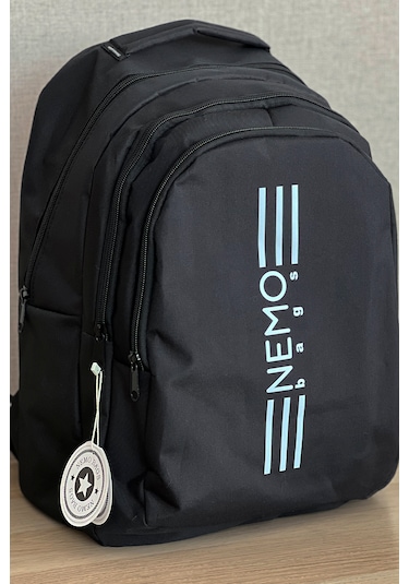 Nemo Bags Unisex Sırt Çantası Büyük Boy Okul Spor Çantası