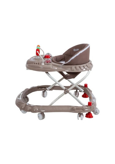 Ciciko Smile Yürüteç Öğretici Ve Stoplu Bej Yürüteç