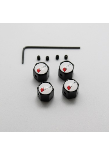 Ripido Audi S Line Sibop Kapağı Alyanlı Model Çalınmaya Karşı Gümüş