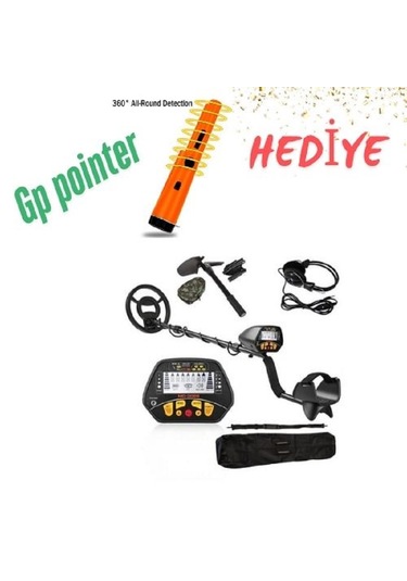 Nano Md 3028 Pro, Set Dijital Define Altın Metal Dedektörü - Gp P