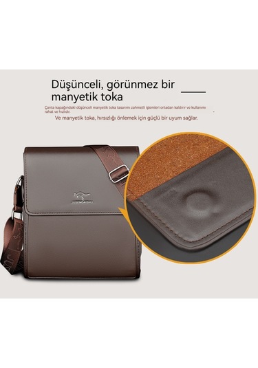 Erkek İş Evrak Çantası - Siyah