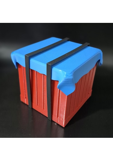 Pubg Aırdrop Figür - Yardım Kutusu Dekoratif Masaüstü Figür