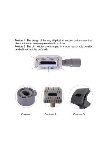 V6 V7 V8 V9 Meile Elektrikli Süpürge Pet Epilasyon Fırçası İçin, Spec: V6 Adaptörlü Fırça