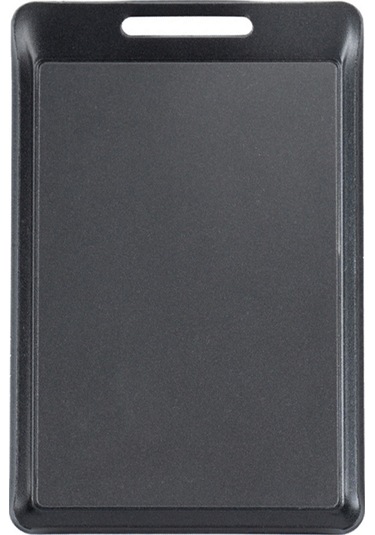 Xiyyadms Dış Mekan Piknik İçin Demir Mini Izgara Tepsisi - 13x8.5 Cm, 294 Gr Siyah