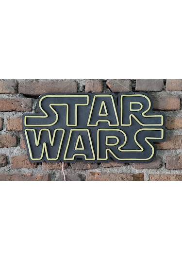 Star Wars Neon Ledli Duvar Aydınlatması