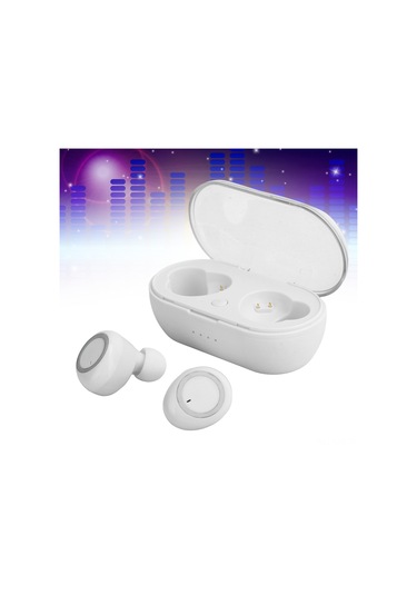 Fosenze Siyah-kırmızı Bluetooth 5.0 Kulak İçi Kulaklık, Akıllı Dokunmatik Kontrol, Stüdyo Kalitesi Stereo Ses, 450mah Şarj Kutusu İle Taşınabilir