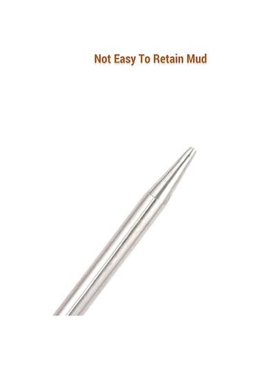 Qingmipy 201 Paslanmaz Çelik Toprak Kazıkları 12 Adet - Kaymaz Önlem Hakkı Ve Keskin Uçlu, Çadır, Tente Ve Bahçe Yapılarını Sabitler, Dayanıklı Ve Pas Koruyucu Çok Renkli