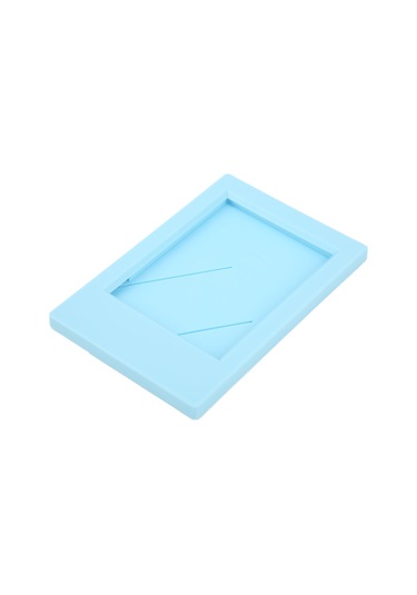 Ximistore9 Fujifilm Instax Mini 3" Fotoğraf Çerçevesi - Taşınabilir Dikey Standlı Abs/pp Materyal - Dormitorio Ofis Dekorasyonu Hediyelik Mavi Açık Güneş Mavisi