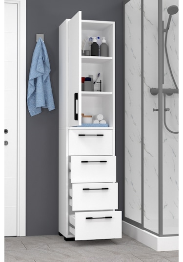 Lizbon No.2 Çok Amaçlı Dolap Beyaz