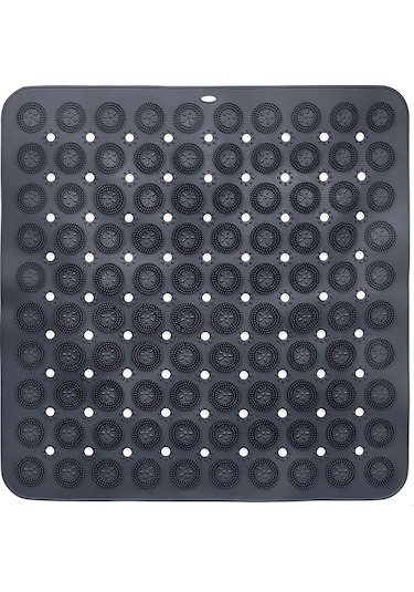 Kare Vantuzlu Banyo Kaydırmaz Paspas- Tırtıklı Ayak Duş Matı Sili