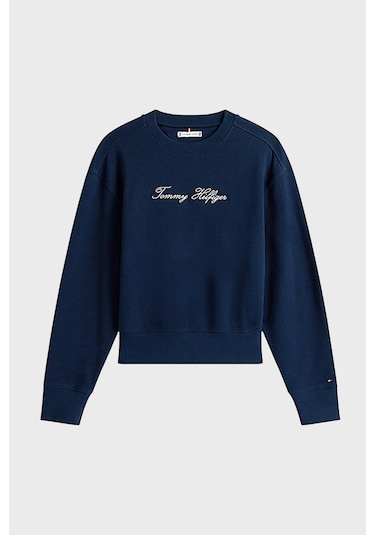 Tommy Hilfiger Bayan Sweat Ww0ww47159 C1g Lacivert Lacivert