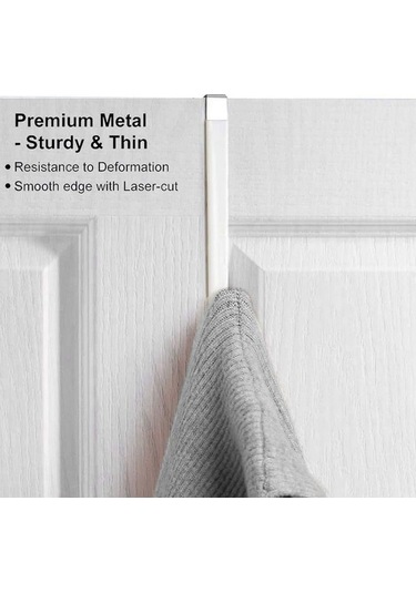 Besthome1 Yumuşak Kauçuk Kapı Askısı - 6'lı Set, Pırıl Pırıl Diğer, Çizilmeye Karşı Korumalı Diğer