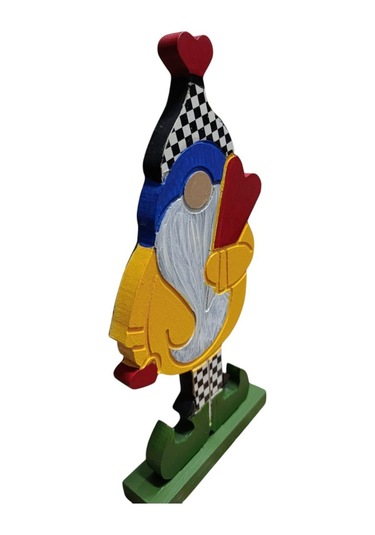 Noel Baba Gnome Ahşap Dekor - Yılbaşı, Noel, Özel Etkinlik