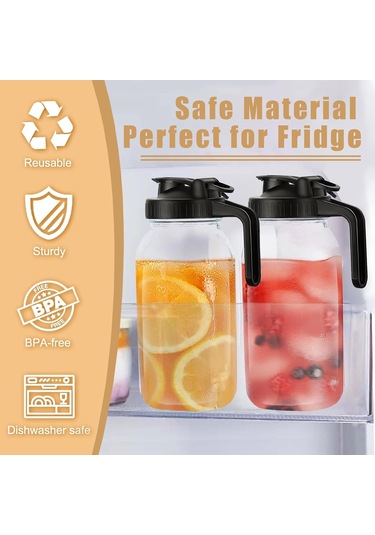 Geeksen Geniş Ağızlı Kavanoz İçin Sızdırmaz Dökme Ağızlı Kapak, Pratik Ve Dayanıklı Siyah