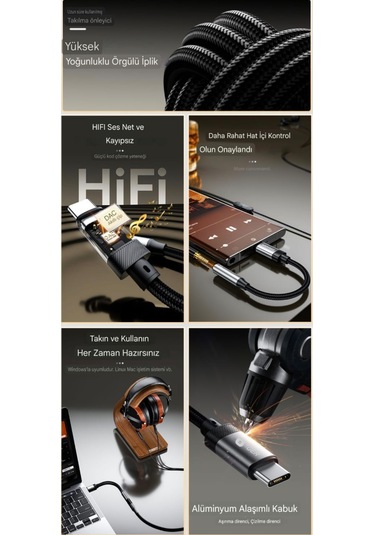 Essager Type-c To Lightning 60w Hızlı Adaptör Çevirici