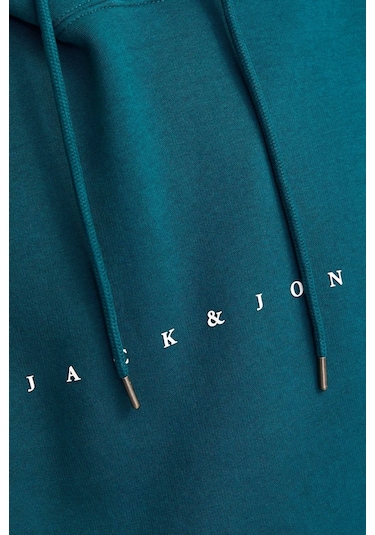 Jack & Jones Erkek Sweat 12233972 Koyu Yeşil Koyu Yeşil