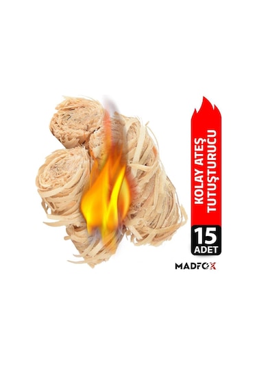 Madfox Firenest Doğal Odun Yünü Tutuşturucu 250 Gr