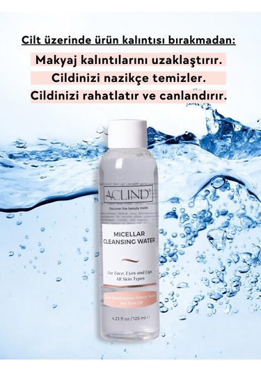 Aclind Micellar Cleansing Water 125 ML
