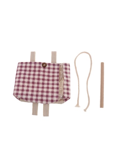 Suntek Magideal 1 Cepli Pamuk Keten Kapı Duvar Asılı Saklama Çantası Mor