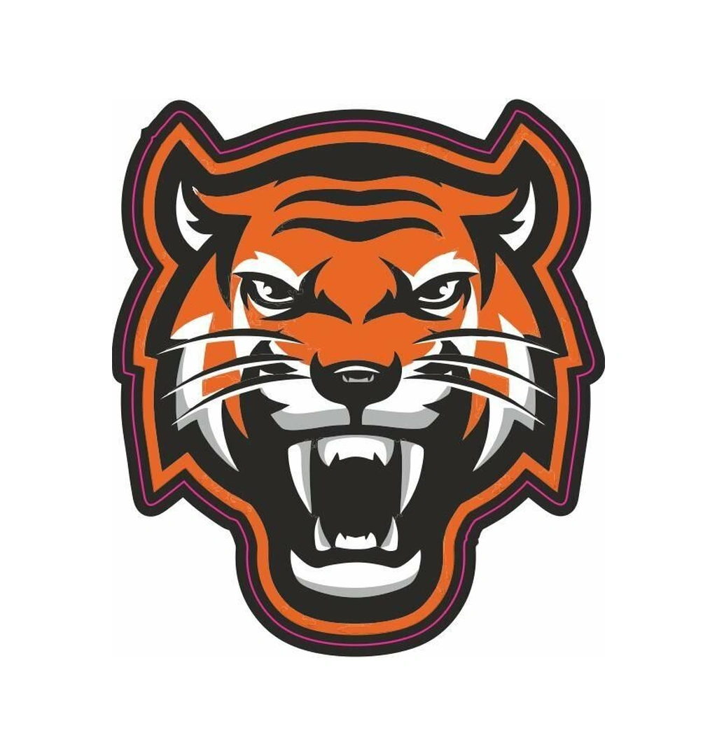 Kabartmalı Kaplan Motor Ve Oto Sticker 8,5x7,5 Cm Ölçüsünde