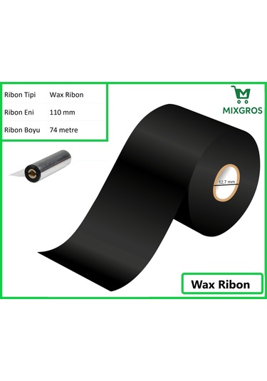 110x74 Metre Wax Ribon 1 Adet 1