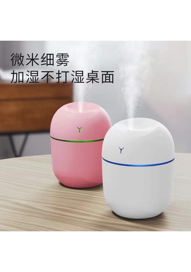 Teltree Ev Ve Araç Kullanıma Uygun Usb Nemlendirici - 260ml Hacim, 4-8 Saat Sprey Süresi, Aromaterapi Desteği, Hafif Ve Taşınabilir - Beyaz