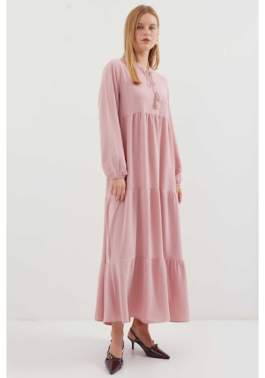 Gabria Ayrobin Elbise Gül