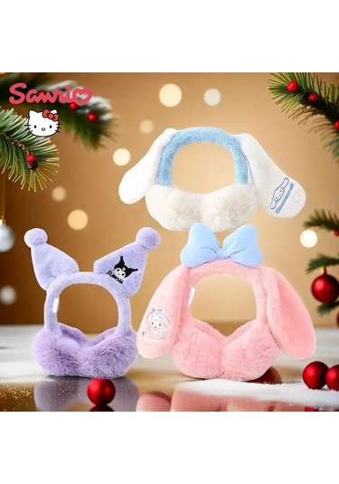 Elmpaly Kuromi Mor Kapaklı Kulaklık 1 Veya 2li Seçenekler Seyahat Kamp