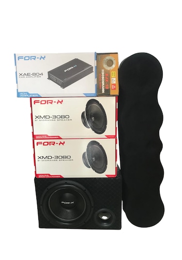 For-x Set - Amfi + Midrange + Tweeter + Bass + Pandizot