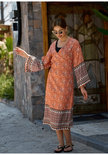 Mayovera Kimono - İspanyol Tasarım Çok Renkli