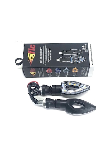 Sarı-led Sinyal Üçgen Motorsiklet Atv-utv-cg-