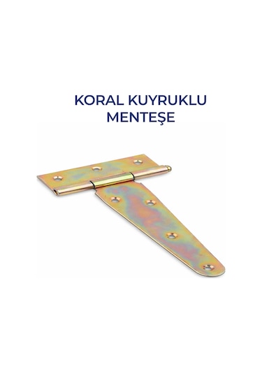 Kuyruklu Kapı Menteşesi No:4 13 Cm Dayanıklı Menteşe 3 Adet