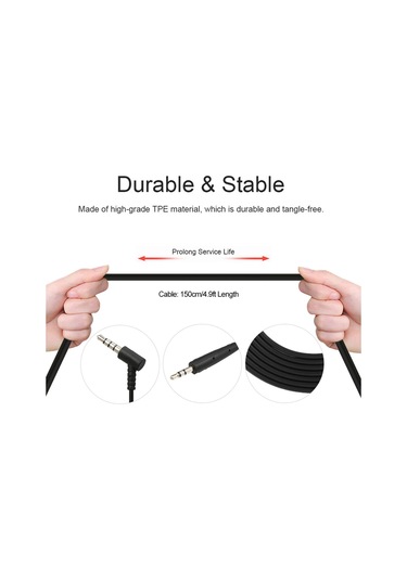Jms Bose Oe2 Kulaklık Kablosu Hattı İçin 3.5 Mm - 2.5 Mm Ses Kablosu