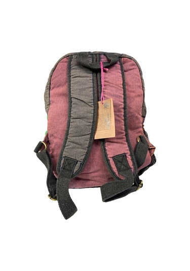 Kaliteli Vintage Disayn Sırt Gezi Çantası New Patchwork 5017 Siyah