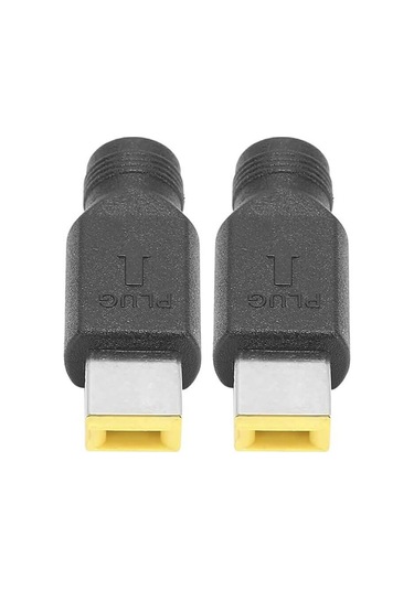Koodmax - Lenovo Thinkpad Dizüstü Bilgisayar Güç Kablosu İçin Usb Kare Uç - Adatör Fişi 5,5 X 2,1mm