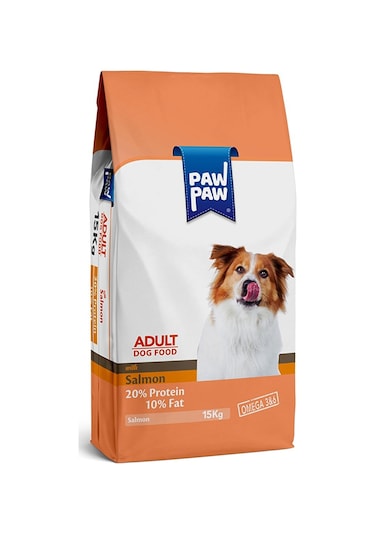 Paw Paw Somonlu Yetişkin Köpek Maması 15 KG